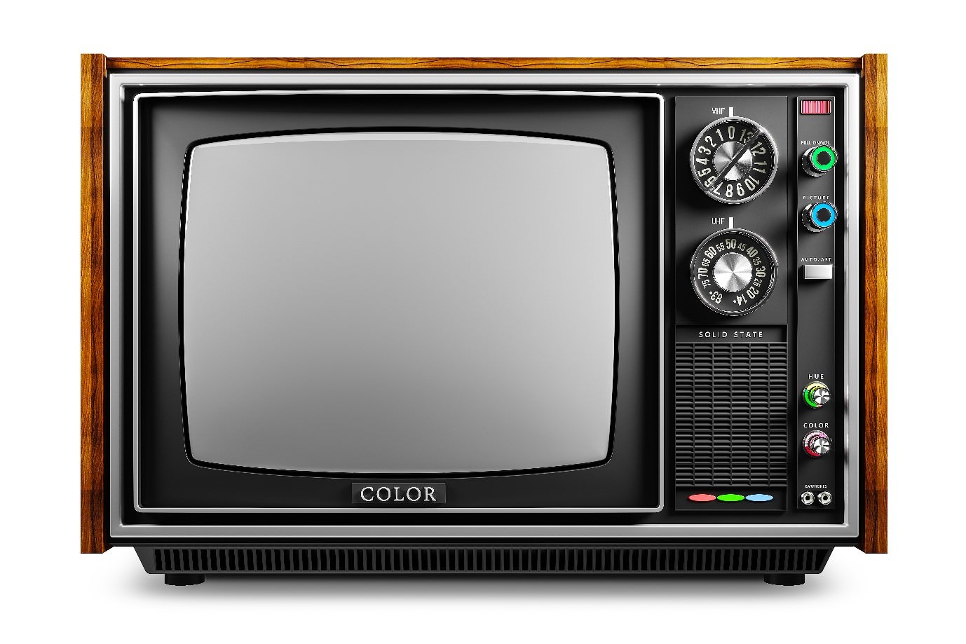 old television - history of the tv