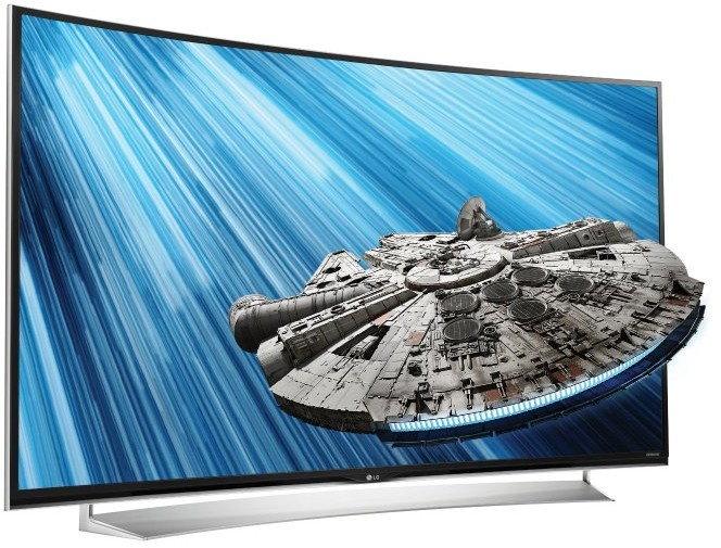 LG television with high quality display