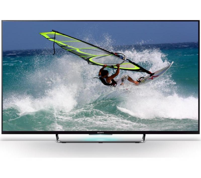 Sony television with wind surfer