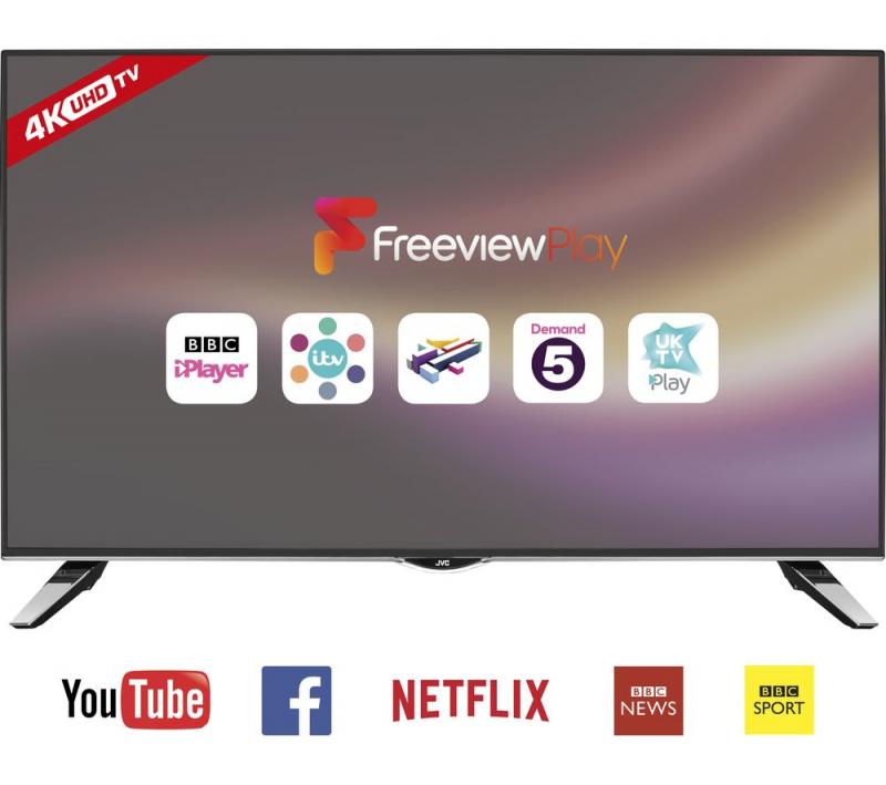 JVC TV with Freeview Screen