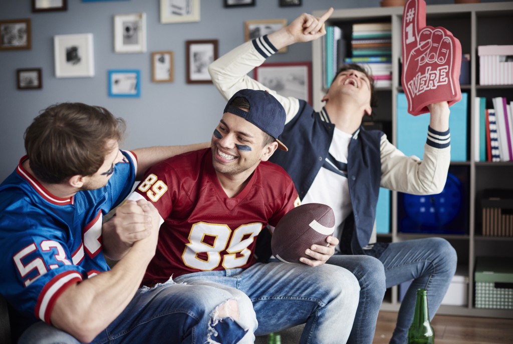 Make the most of watching sports at home