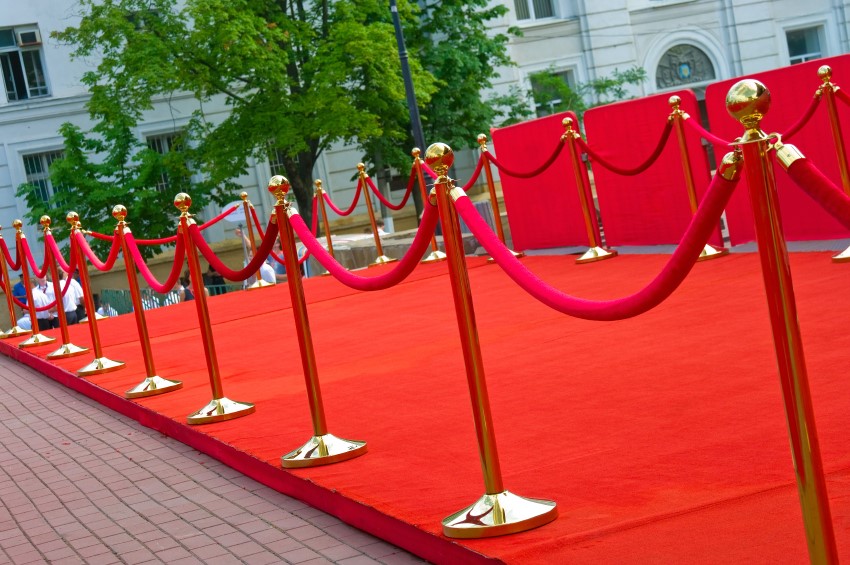 Red Carpet at UK National Film Awards