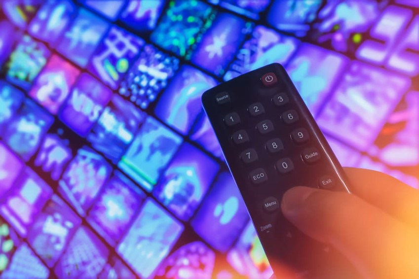 Choosing what to watch on a smart TV