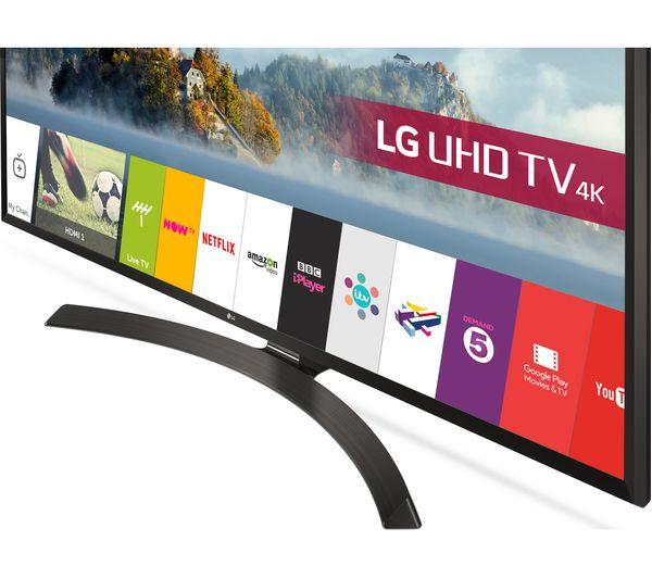 49" LG 49UJ634V 4K Ultra HD Freeview HD Smart HDR LED TV