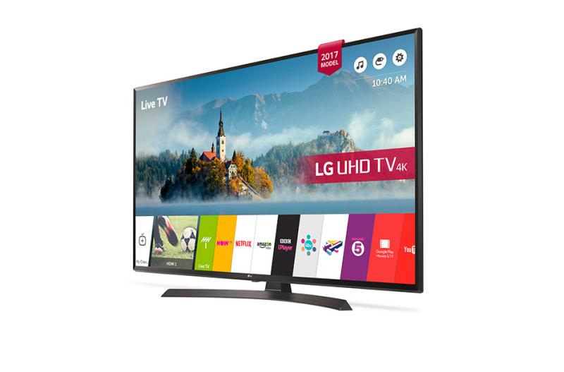 49" LG 49UJ634V 4K Ultra HD Freeview HD Smart HDR LED TV